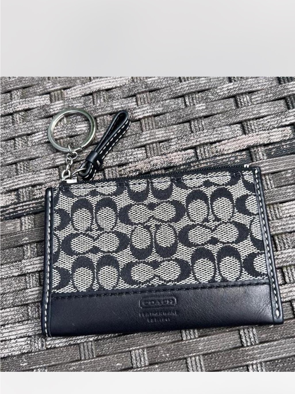 Coach Monogram Cardholder Wallet